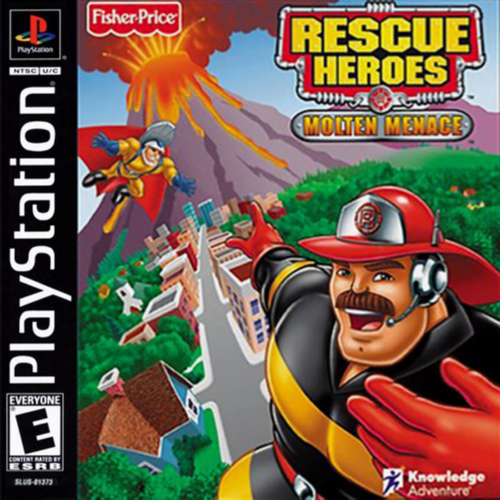 Rescue Heroes - Molten Menace (USA) Cover
